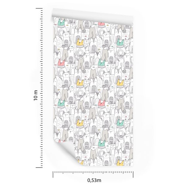 Behang Lieve Katten - Afbeelding 8