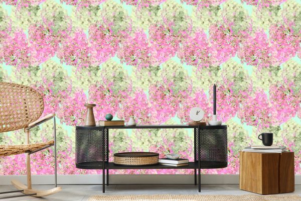 Behang Prachtige Kleurrijke Bloemen - Afbeelding 5
