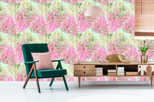 Behang Prachtige Kleurrijke Bloemen - Afbeelding 6