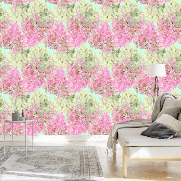 Behang Prachtige Kleurrijke Bloemen - Afbeelding 3
