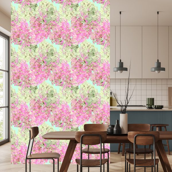 Behang Prachtige Kleurrijke Bloemen - Afbeelding 4