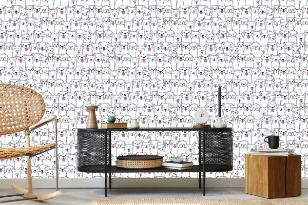 Behang Puppy's Voor Kinderen - Afbeelding 5