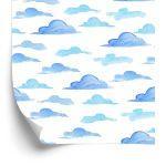 Behang Wolken