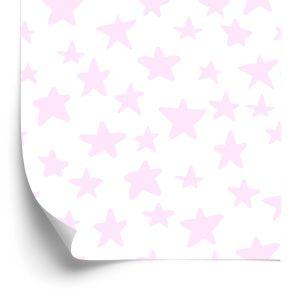 Behang Roze Sterren
