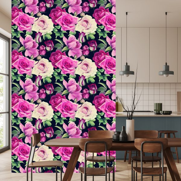 Behang Vintage Bloemen - Afbeelding 4