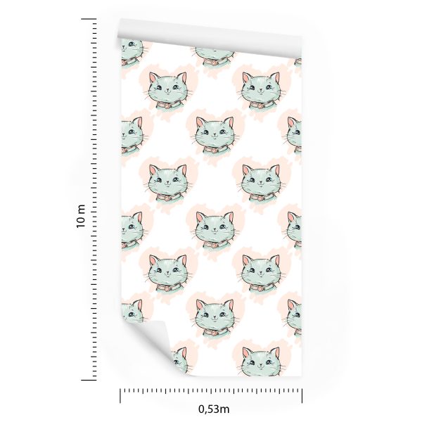 Behang Voor Kinderen - Lachende Kittens - Afbeelding 8