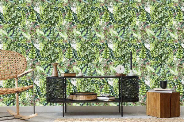 Behang Tropische Natuurplanten - Afbeelding 5