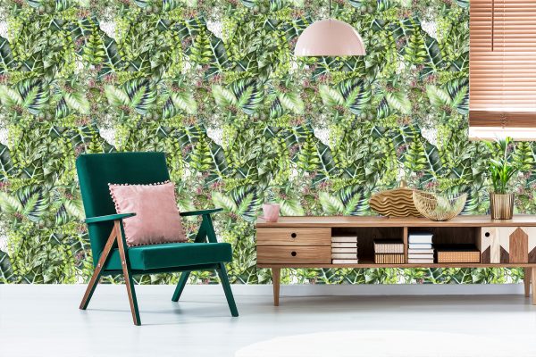 Behang Tropische Natuurplanten - Afbeelding 6