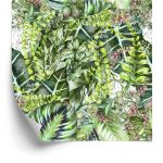 Behang Tropische Natuurplanten
