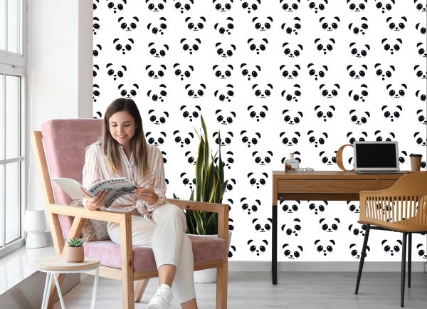 Behang Lieve Panda's - Afbeelding 7