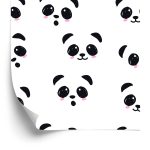Behang Lieve Panda's