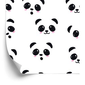 Behang Lieve Panda's