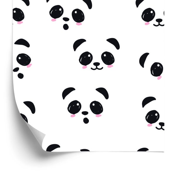 Behang Lieve Panda's