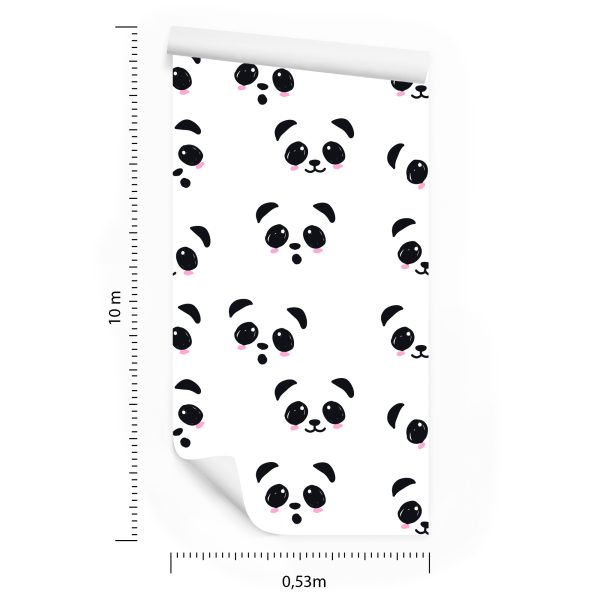 Behang Lieve Panda's - Afbeelding 8