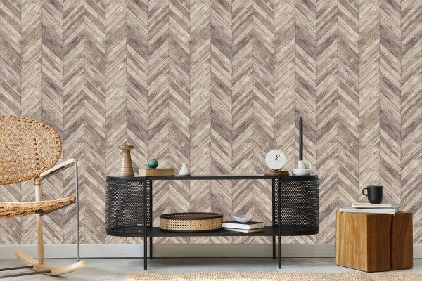 Behang Houten Planken - Afbeelding 5