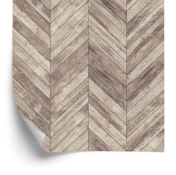 Behang Houten Planken
