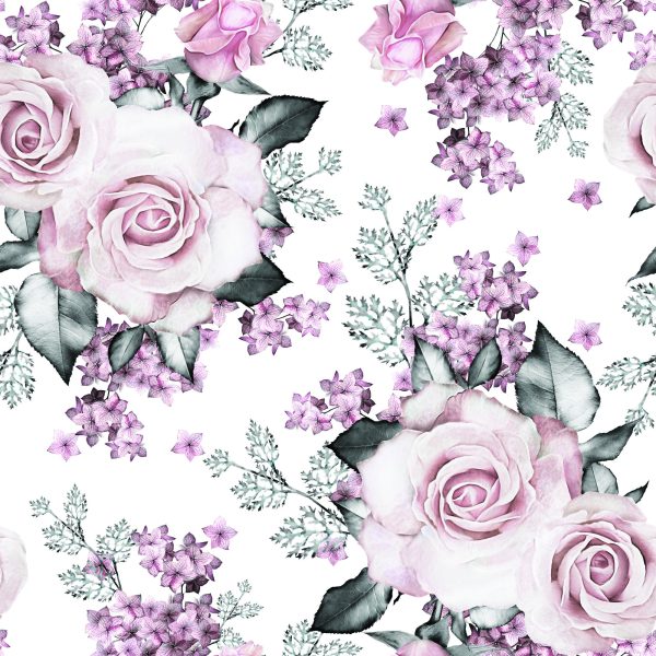 Behang Delicate Rozen - Afbeelding 2