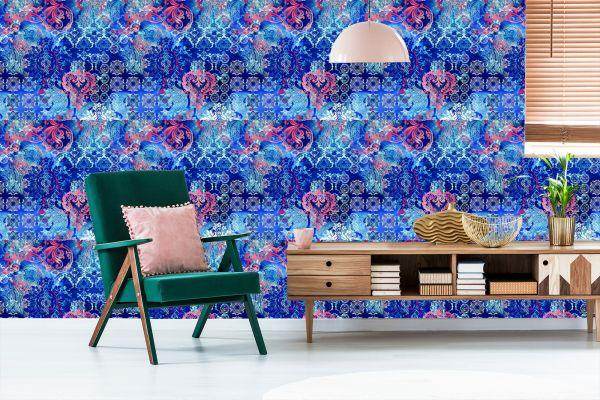 Behang Etnische Geometrische Motieven - Afbeelding 6