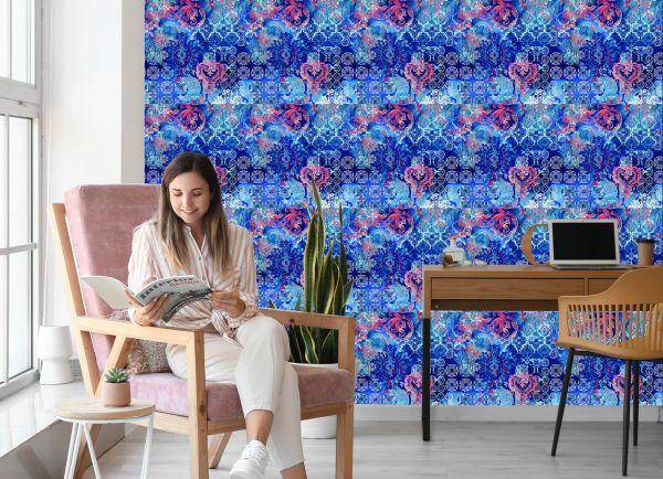 Behang Etnische Geometrische Motieven - Afbeelding 7