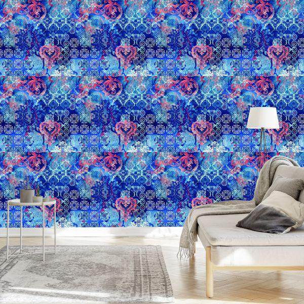 Behang Etnische Geometrische Motieven - Afbeelding 3
