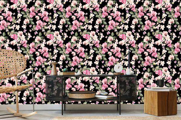 Behang Voor Een Slaapkamer. Natuur. Bloemen. Orchidee. Orchidee - Afbeelding 5