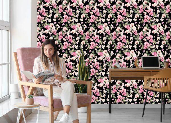 Behang Voor Een Slaapkamer. Natuur. Bloemen. Orchidee. Orchidee - Afbeelding 7