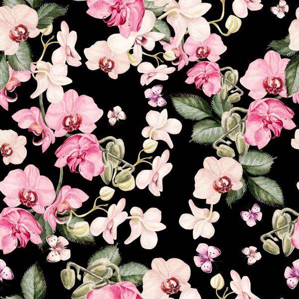 Behang Voor Een Slaapkamer. Natuur. Bloemen. Orchidee. Orchidee - Afbeelding 2
