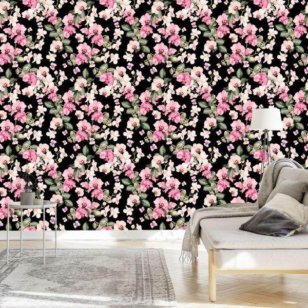 Behang Voor Een Slaapkamer. Natuur. Bloemen. Orchidee. Orchidee - Afbeelding 3