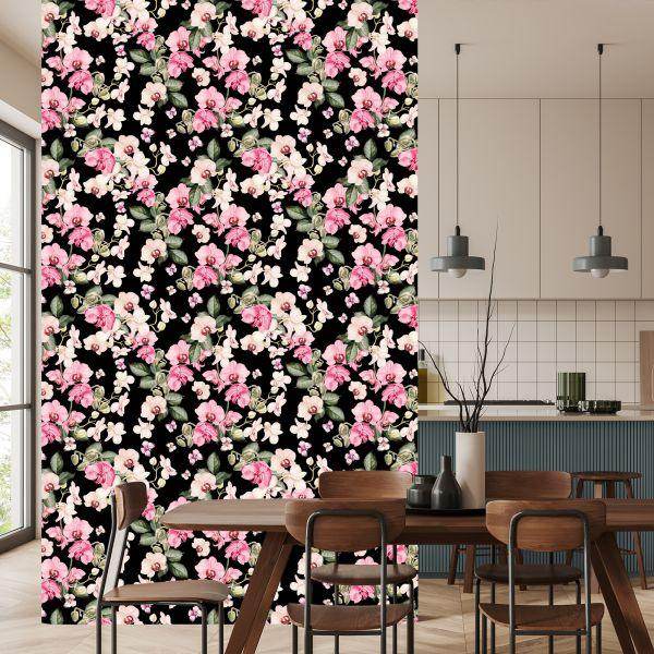 Behang Voor Een Slaapkamer. Natuur. Bloemen. Orchidee. Orchidee - Afbeelding 4