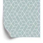 Behang Geometrisch Patroon - Kubussen