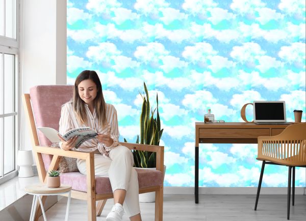 Behang Mooie Wolken - Afbeelding 7