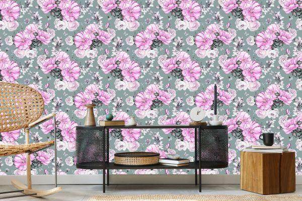 Behang Bloemen - Afbeelding 5