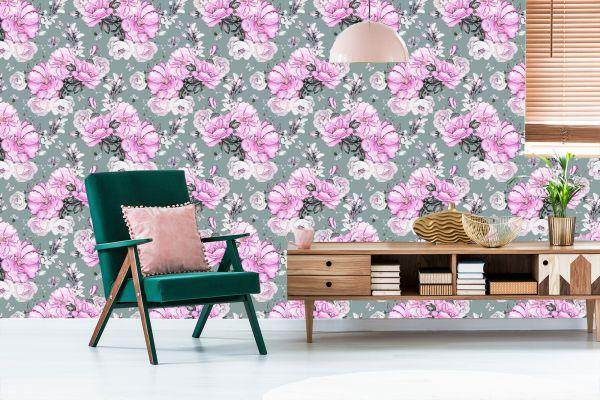 Behang Bloemen - Afbeelding 6