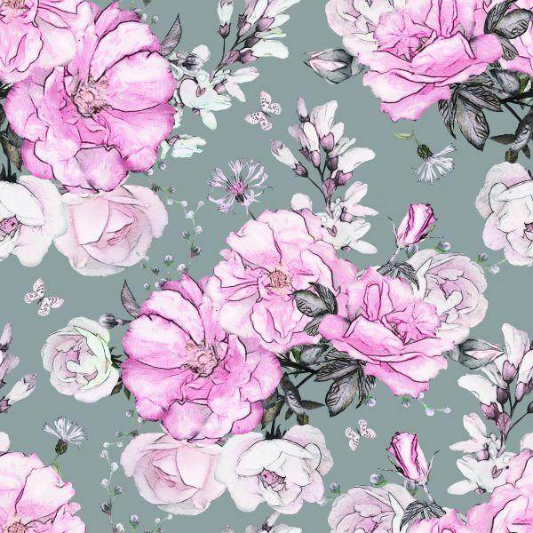 Behang Bloemen - Afbeelding 2
