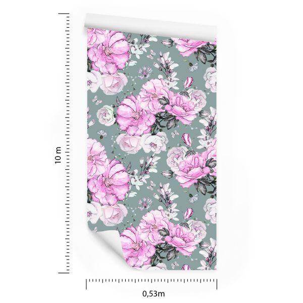 Behang Bloemen - Afbeelding 8