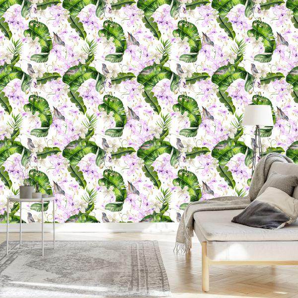 Behang Planten, Natuur, Orchideeën, Bloemen - Afbeelding 3
