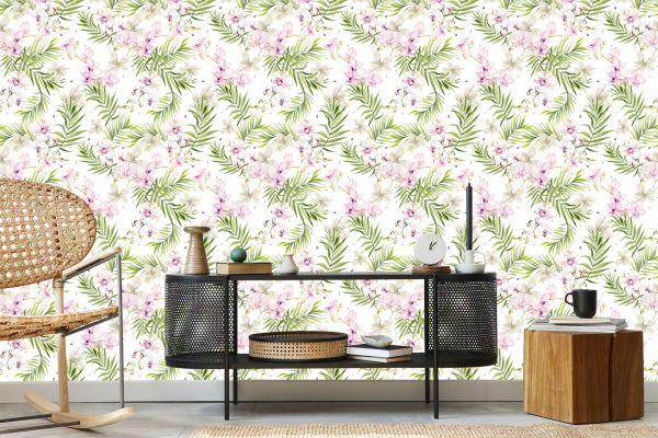 Behang Orchideeën, Orchideeën, Natuurbloemen - Afbeelding 5