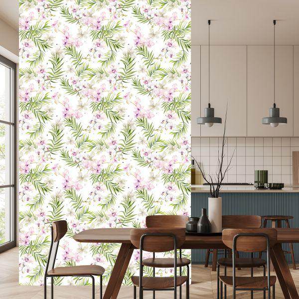 Behang Orchideeën, Orchideeën, Natuurbloemen - Afbeelding 4