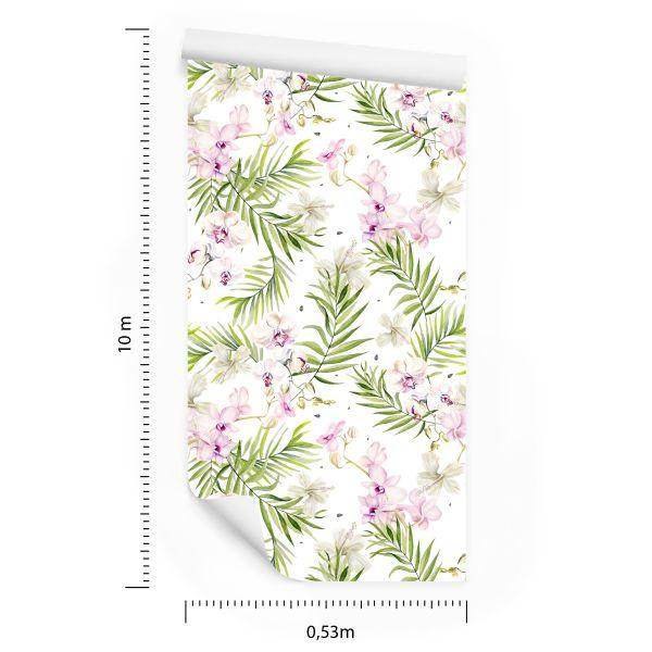 Behang Orchideeën, Orchideeën, Natuurbloemen - Afbeelding 8