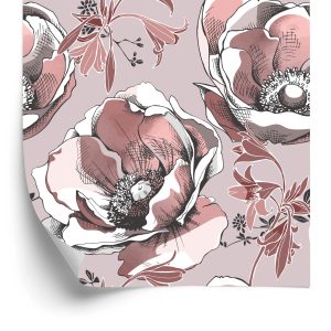 Behang Mooie Anemonen