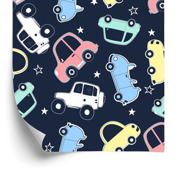 Behang In De Kleurrijke Kinderkamer Van Star Cars