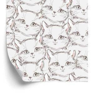 Behang Voor Kinderen - Kleine Katten