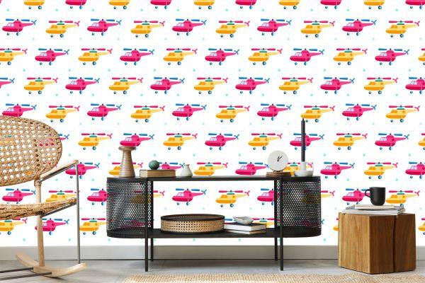 Behang De Sterrenhelikopters De Kinderkamer In - Afbeelding 5