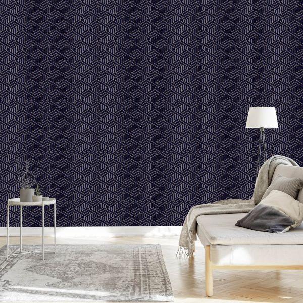 Behang Geometrische Abstractie - Afbeelding 3