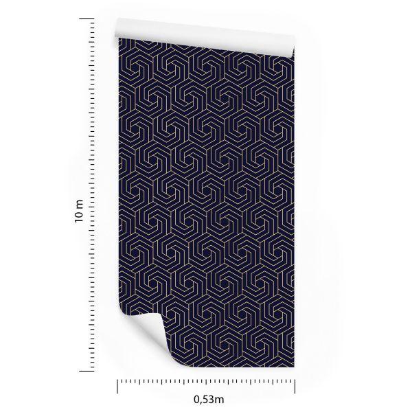 Behang Geometrische Abstractie - Afbeelding 8