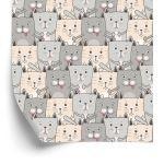 Behang Voor Kinderen - Katten