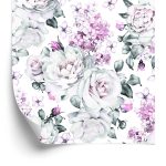 Behang Rozen Pioenen Planten