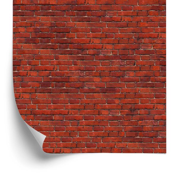 Behang Rode Baksteen
