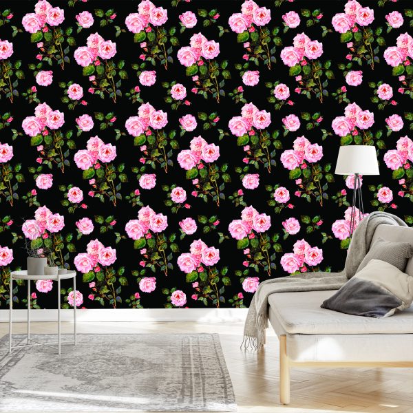Behang Rozen Met Doornen - Afbeelding 3