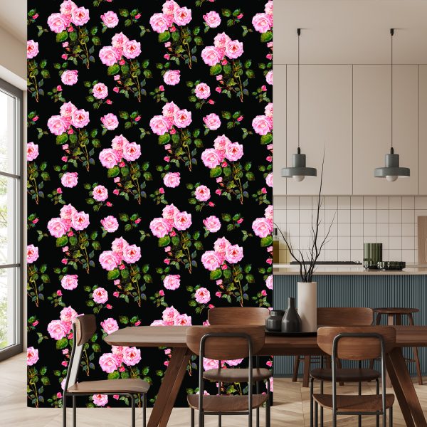 Behang Rozen Met Doornen - Afbeelding 4
